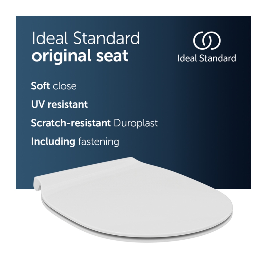 Ideal Standard E036601 - Toilet seat SoftClose CONNECT AIR white