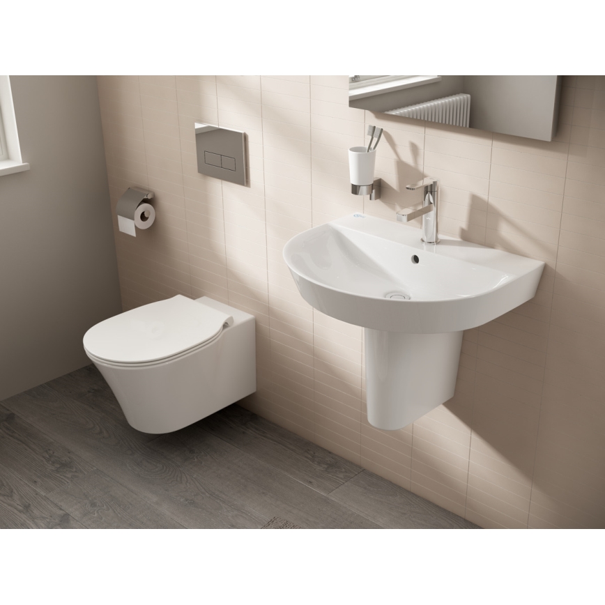 Ideal Standard E069401 - Wall-hung washbasin CONNECT AIR 60x46 cm ceramic/white