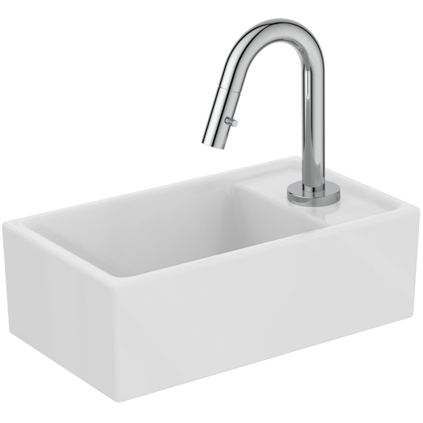 Ideal Standard E211201 - Wall-hung basin I.LIFE S 37x21 cm ceramic/white