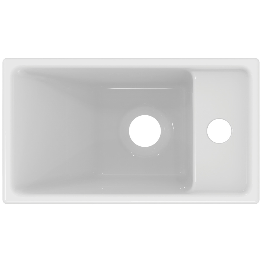 Ideal Standard E211201 - Wall-hung basin I.LIFE S 37x21 cm ceramic/white