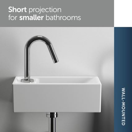 Ideal Standard E211301 - I.LIFE S Wall-hung Basin 37x21 cm ceramic/white