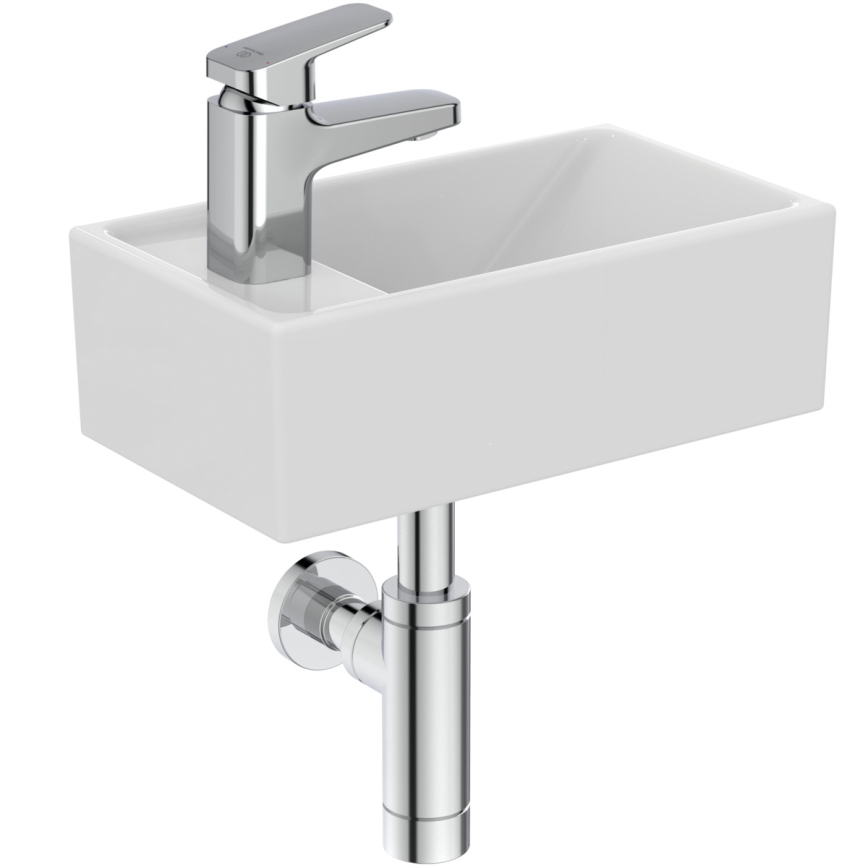 Ideal Standard E211301 - I.LIFE S Wall-hung Basin 37x21 cm ceramic/white