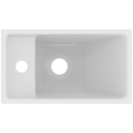 Ideal Standard E211301 - I.LIFE S Wall-hung Basin 37x21 cm ceramic/white