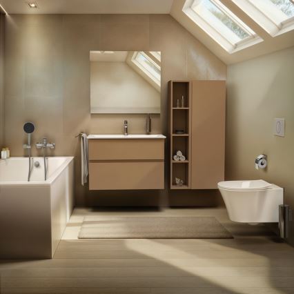 Ideal Standard E228801 - Wall-hung Rimless Toilet CONNECT AIR ceramic/white