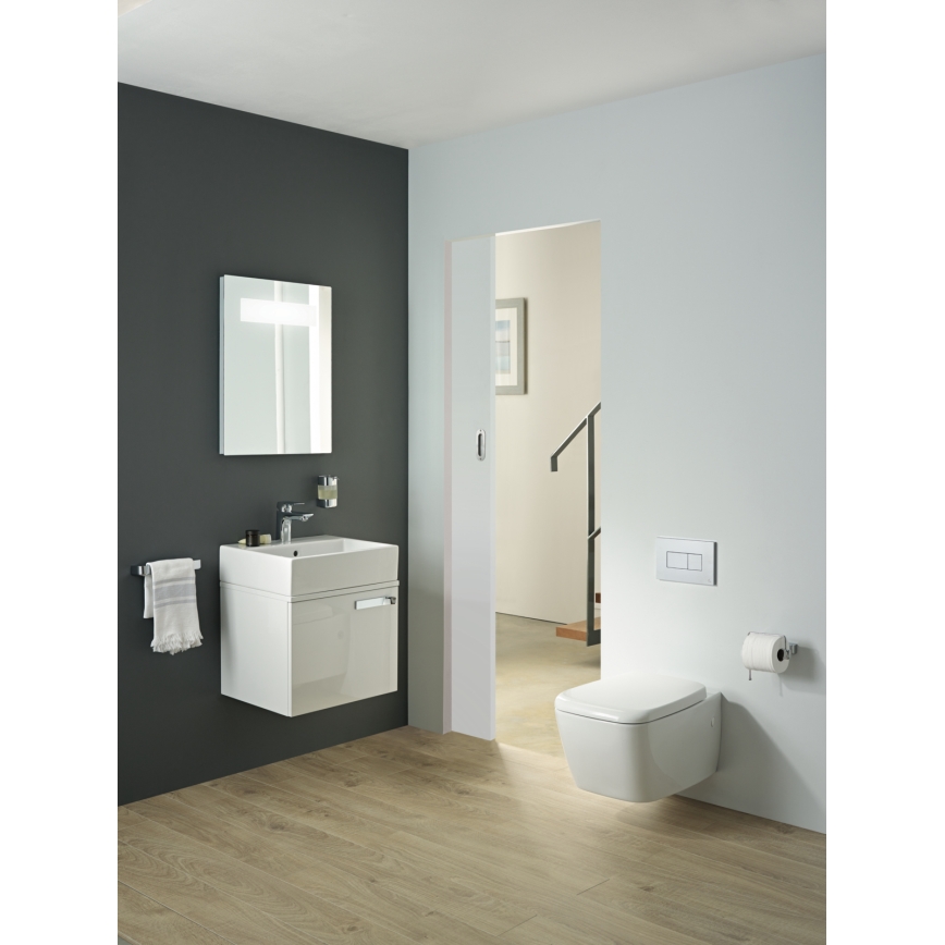Ideal Standard K077701 - STRADA Wall-hung Washbasin 50 x 42 cm, Ceramic/White
