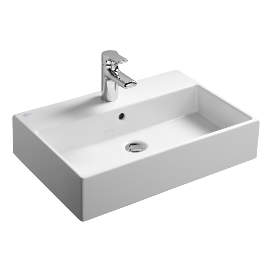 Ideal Standard K077801 - Wall-hung washbasin STRADA 60x42 cm ceramic/white