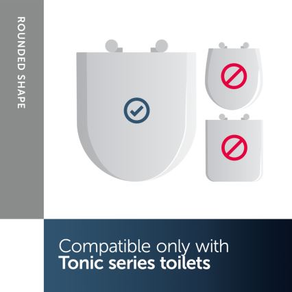 Ideal Standard K706101 - TONIC SoftClose Toilet Seat, White
