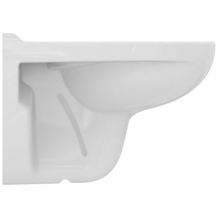 Ideal Standard K881001 - EUROVIT Rimless Wall-Hung Toilet, Ceramic/White