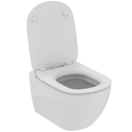 Ideal Standard T007801 - TESI Wall-Hung Toilet, Ceramic/White