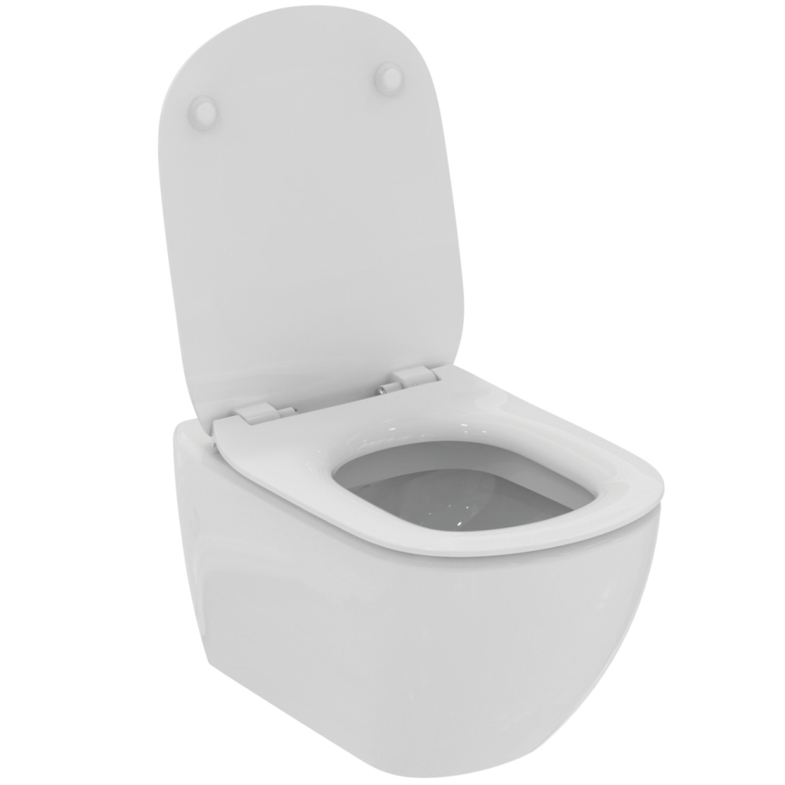 Ideal Standard T007801 - TESI Wall-Hung Toilet, Ceramic/White