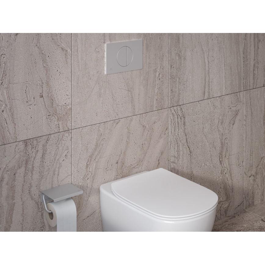 Ideal Standard T007901 - TESI Wall-Hung Toilet, Ceramic/White
