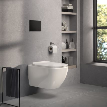 Ideal Standard T007901 - TESI Wall-Hung Toilet, Ceramic/White