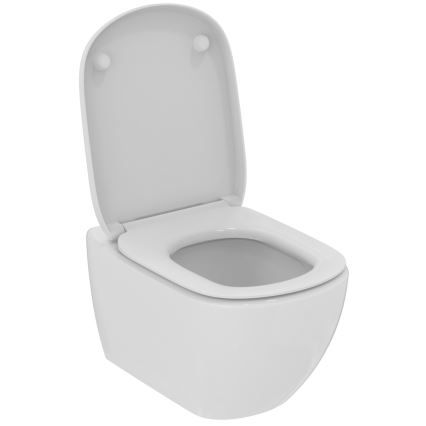 Ideal Standard T007901 - TESI Wall-Hung Toilet, Ceramic/White