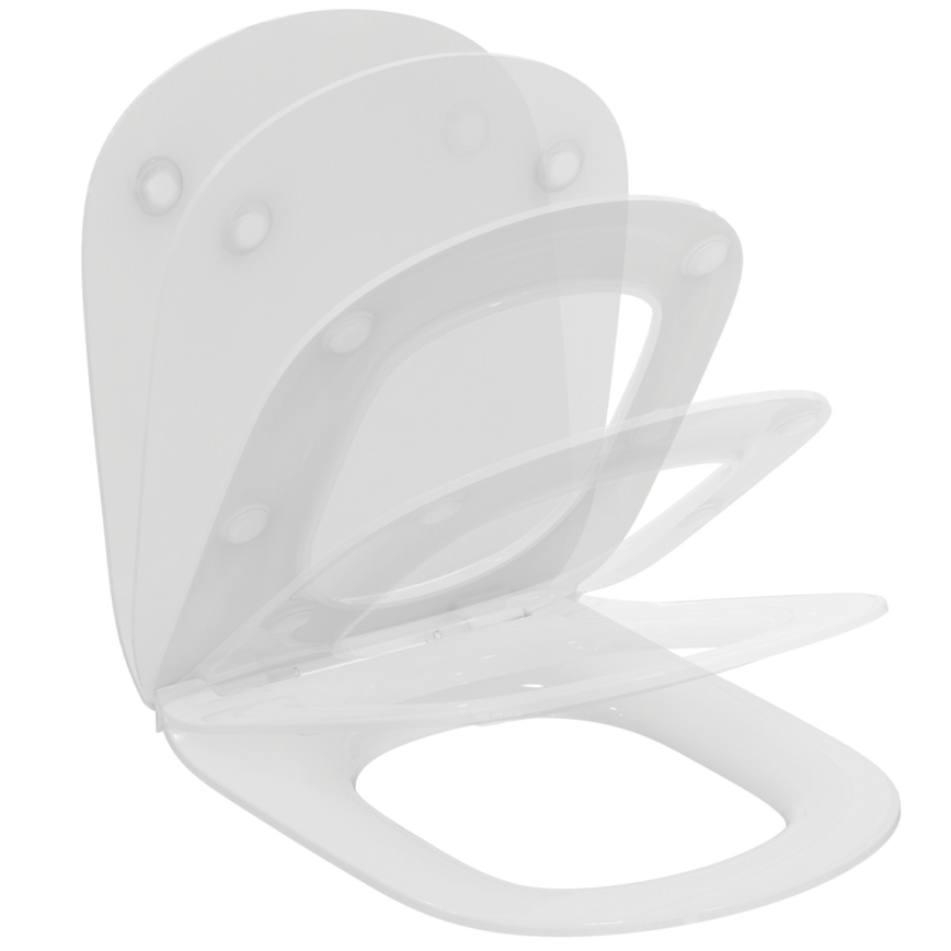 Ideal Standard T352701 - TESI SoftClose Toilet Seat, White