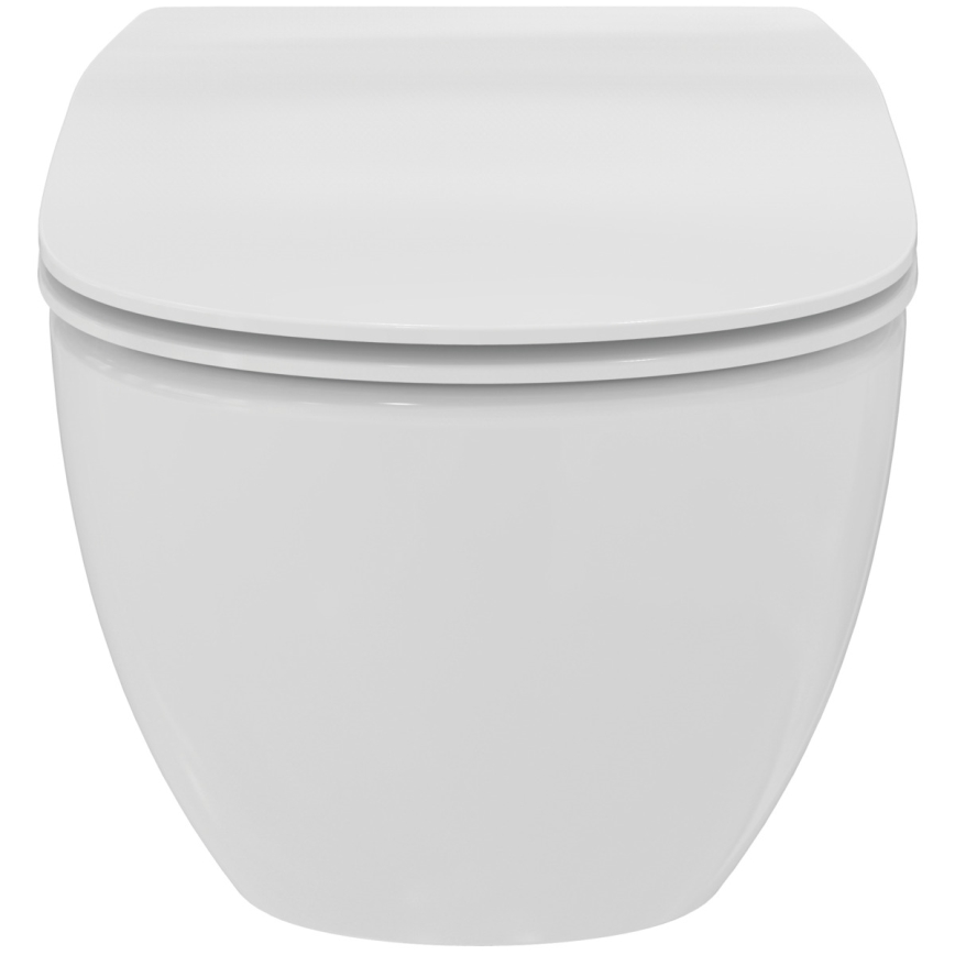 Ideal Standard T354601 - TESI wall-hung toilet with SoftClose seat, ceramic/white