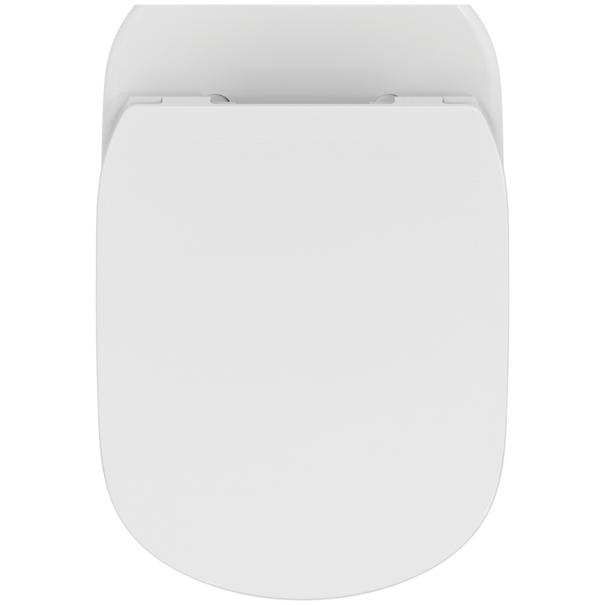 Ideal Standard T354601 - TESI wall-hung toilet with SoftClose seat, ceramic/white
