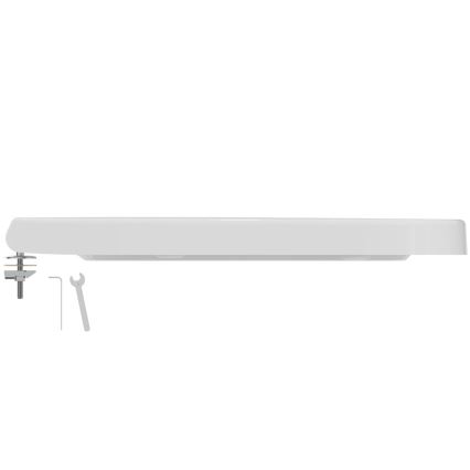 Ideal Standard T453001 - I.LIFE A Toilet Seat, White