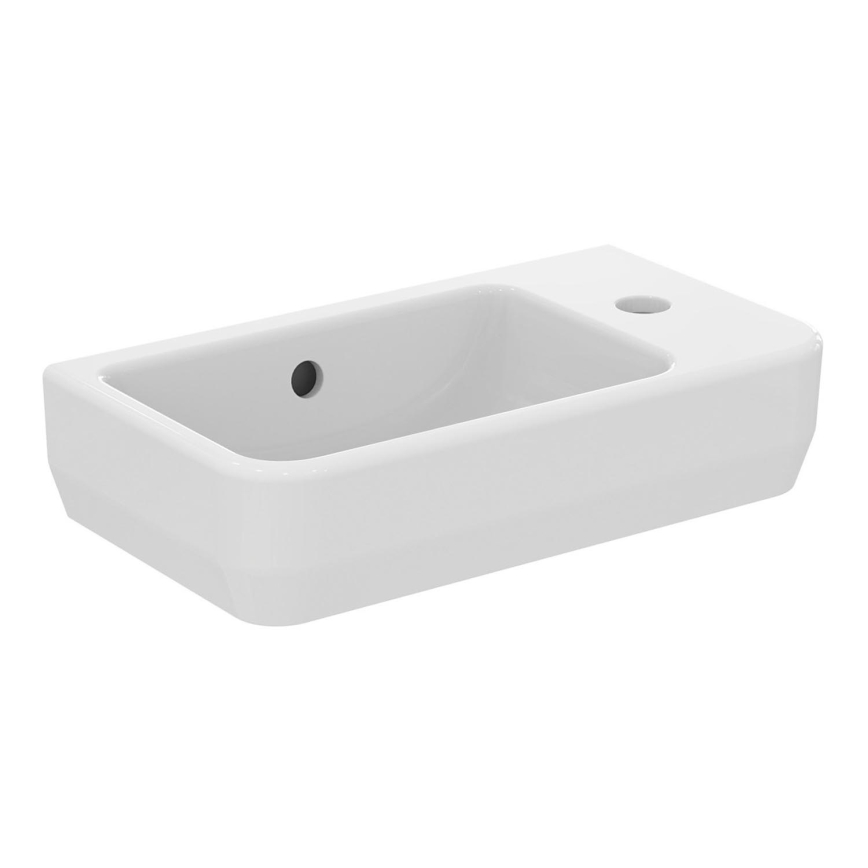 Ideal Standard T458601 - I.LIFE S Wall-hung Basin 45x25 cm ceramic/white
