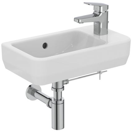 Ideal Standard T458601 - I.LIFE S Wall-hung Basin 45x25 cm ceramic/white