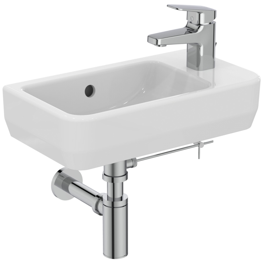 Ideal Standard T458601 - I.LIFE S Wall-hung Basin 45x25 cm ceramic/white