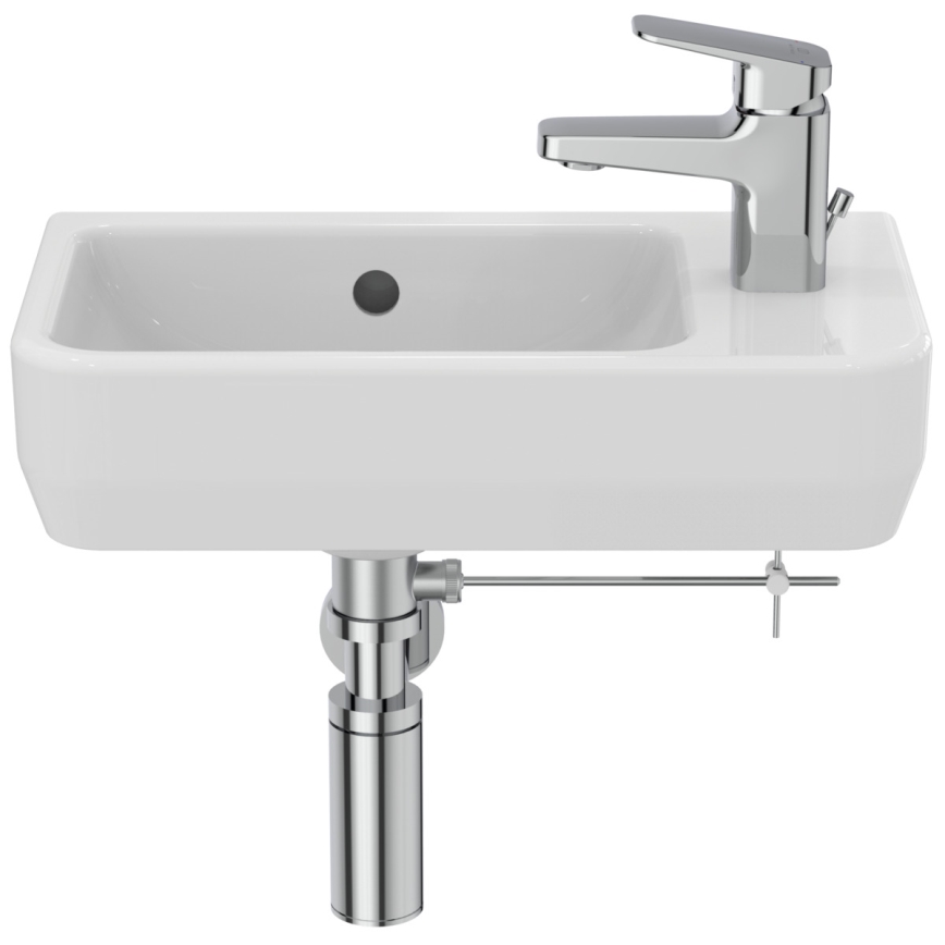 Ideal Standard T458601 - I.LIFE S Wall-hung Basin 45x25 cm ceramic/white