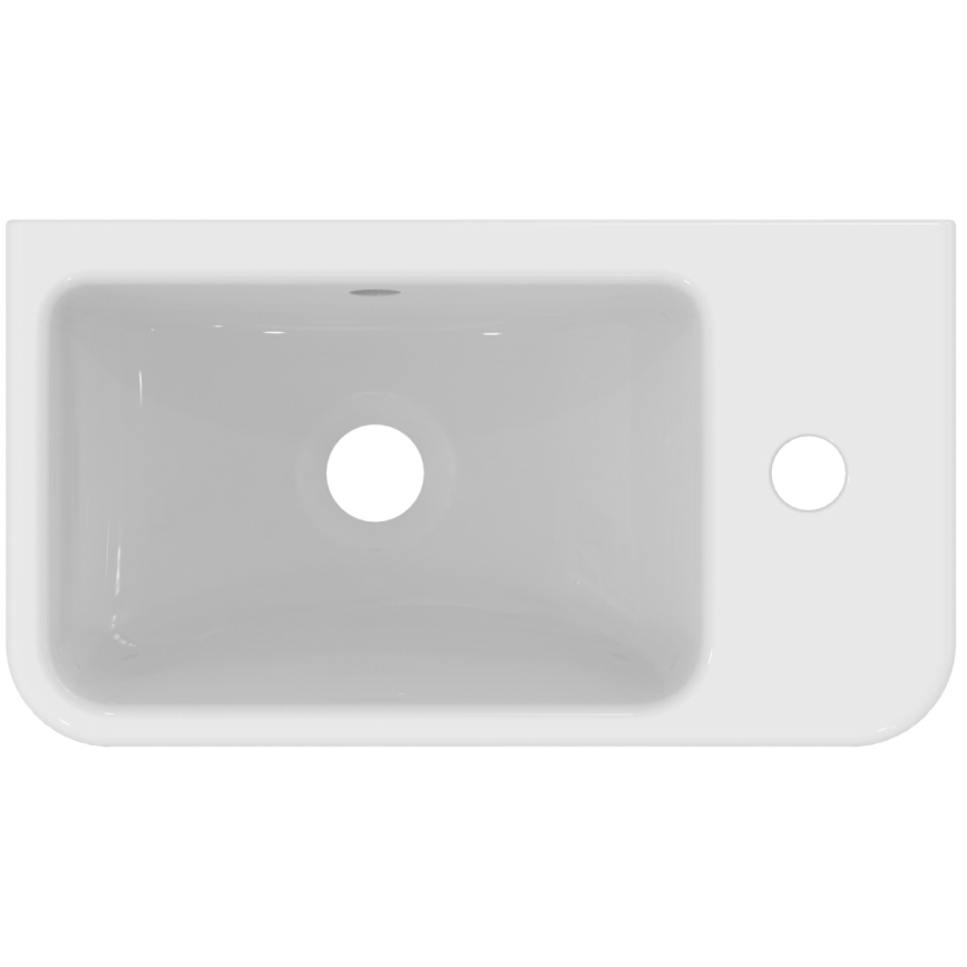 Ideal Standard T458601 - I.LIFE S Wall-hung Basin 45x25 cm ceramic/white