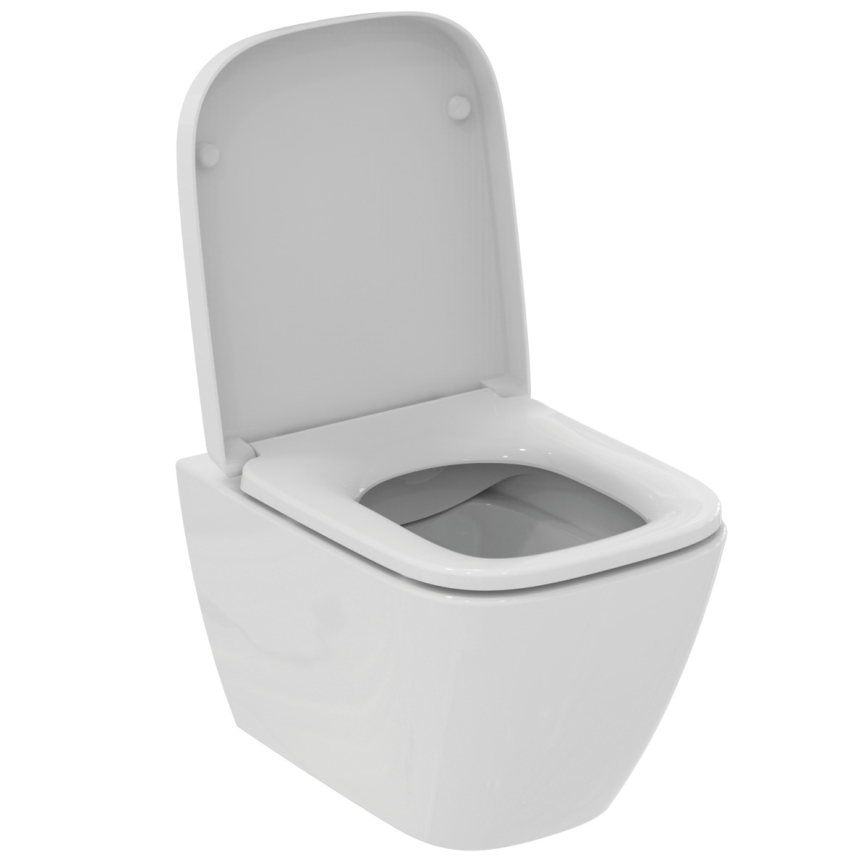 Ideal Standard T459201 - I.LIFE S Rimless Wall-Hung Toilet, Ceramic/White