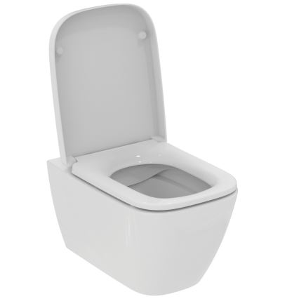 Ideal Standard T461401 - I.LIFE B Rimless Wall-hung Toilet, Ceramic/White