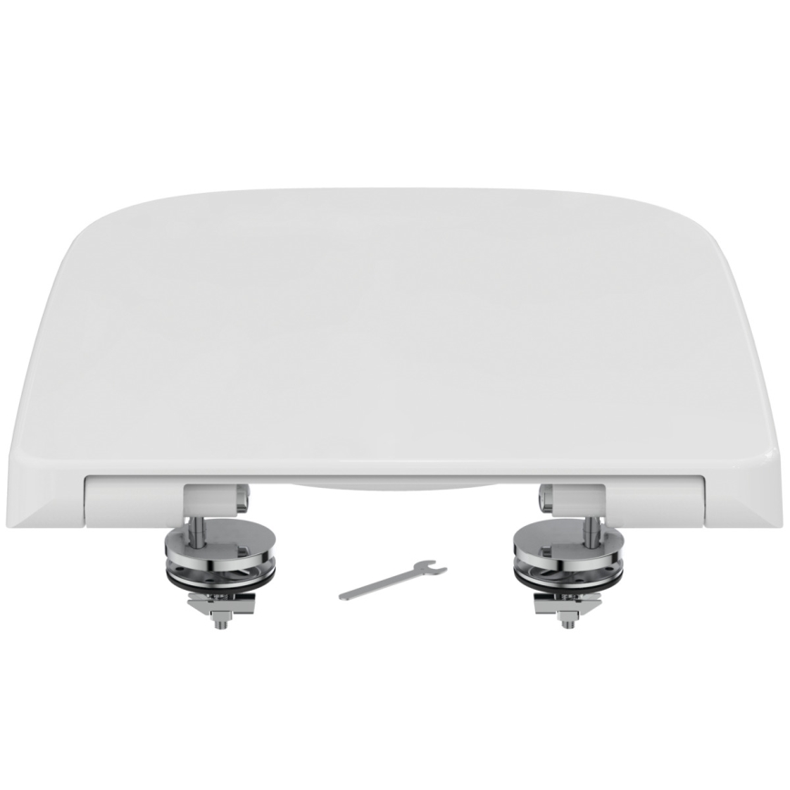 Ideal Standard T468301 - I.LIFE B SoftClose Toilet Seat, White