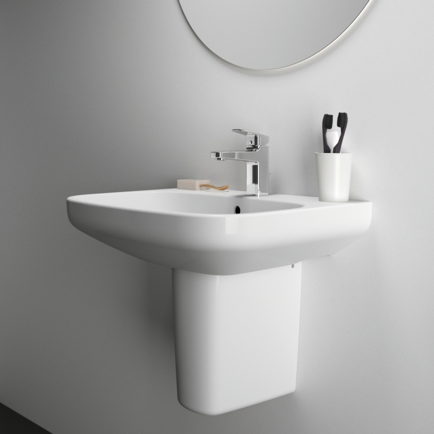 Ideal Standard T470501 - Wall-hung washbasin I.LIFE A 60x48 cm ceramic/white