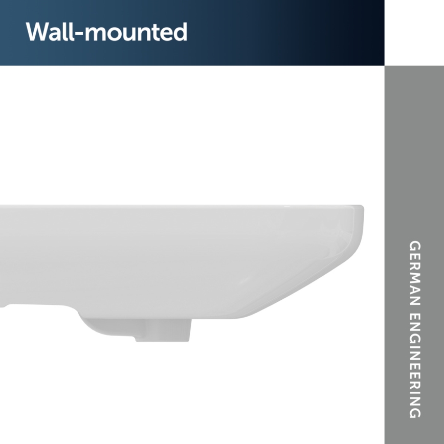 Ideal Standard T470501 - Wall-hung washbasin I.LIFE A 60x48 cm ceramic/white