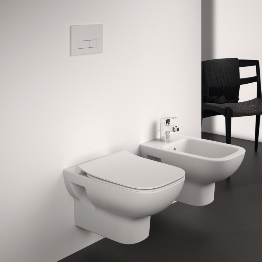 Ideal Standard T471701 - Rimless Wall-hung Toilet I.LIFE A ceramic/white