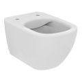Ideal Standard T493201 - TESI Rimless Wall-hung Toilet, Ceramic/White