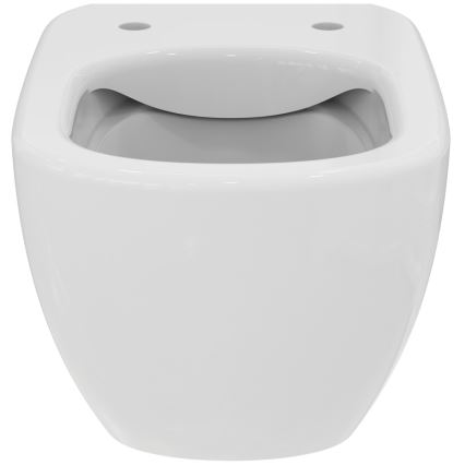 Ideal Standard T493201 - TESI Rimless Wall-hung Toilet, Ceramic/White