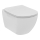 Ideal Standard T536001 - TESI Rimless Wall-Hung Toilet with SoftClose Seat, Ceramic/White