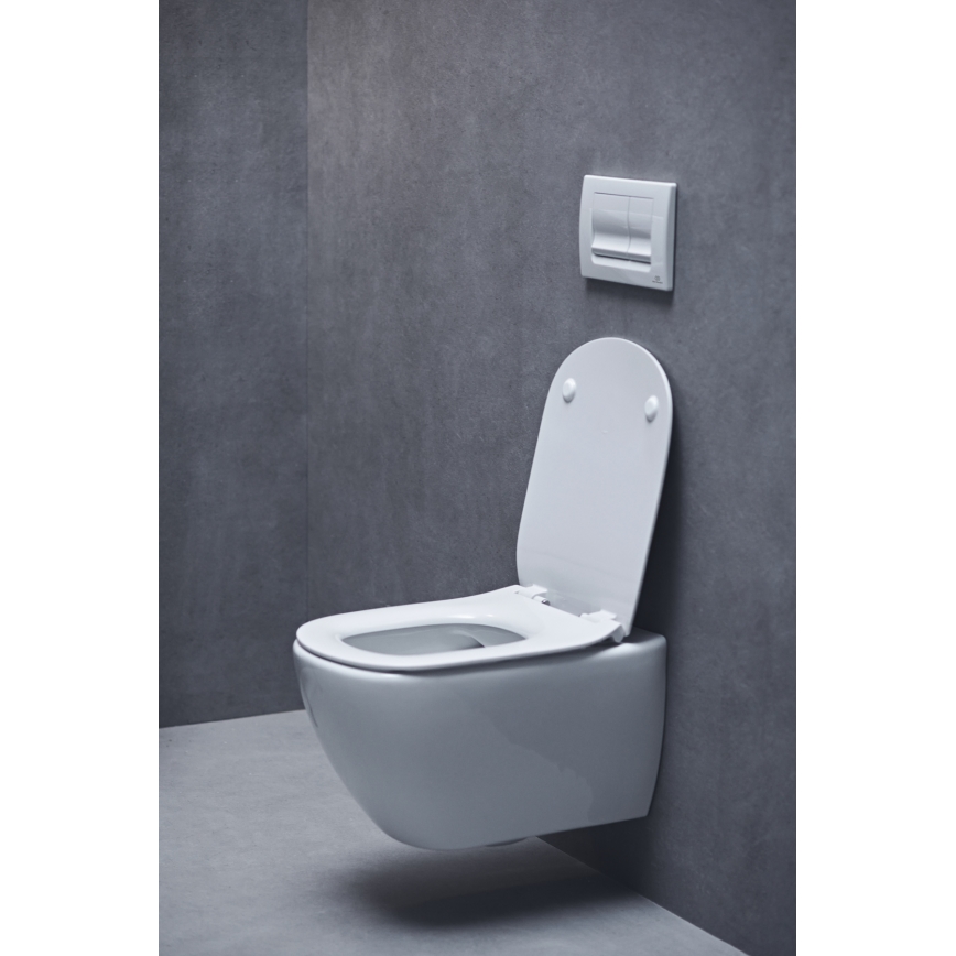 Ideal Standard T552201 - TESI SoftClose Toilet Seat, White