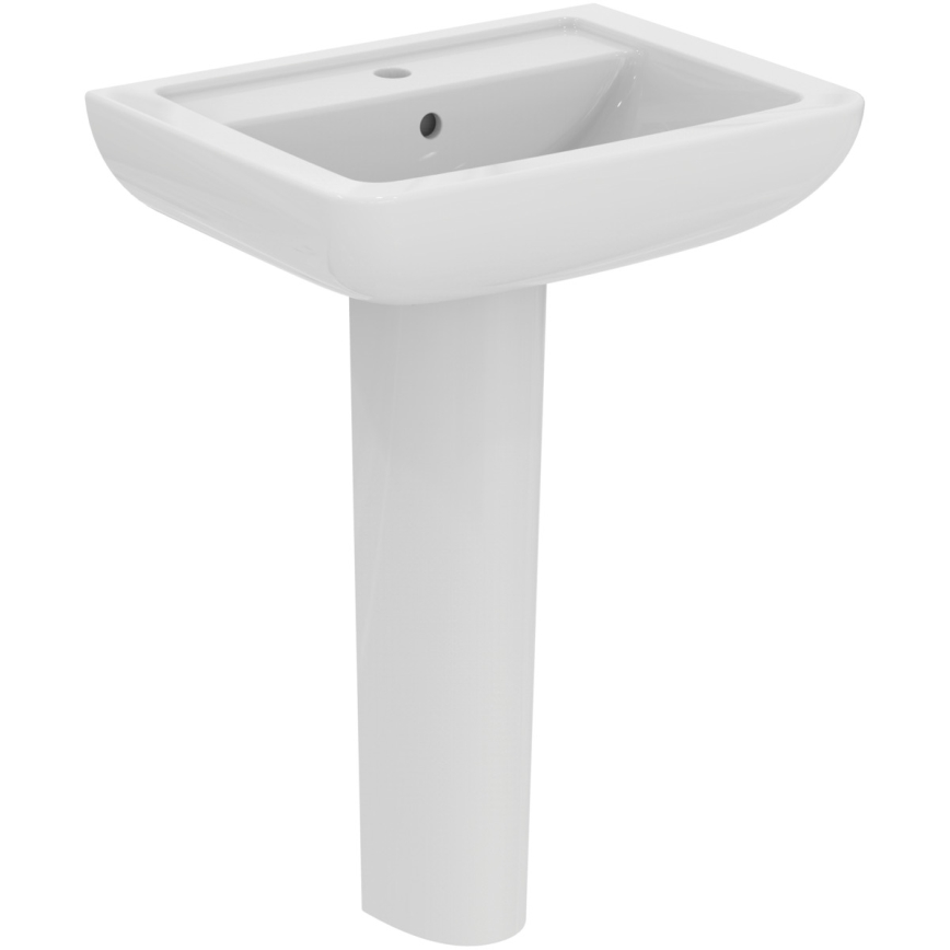 Ideal Standard V302701 - EUROVIT Wall-hung Washbasin 60x46 cm Ceramic/White