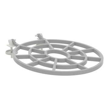Ideal Standard VV612000 - Grey plastic grate for utility sink, 34 x 40.2 cm