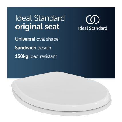 Ideal Standard W302601 - White Toilet Seat
