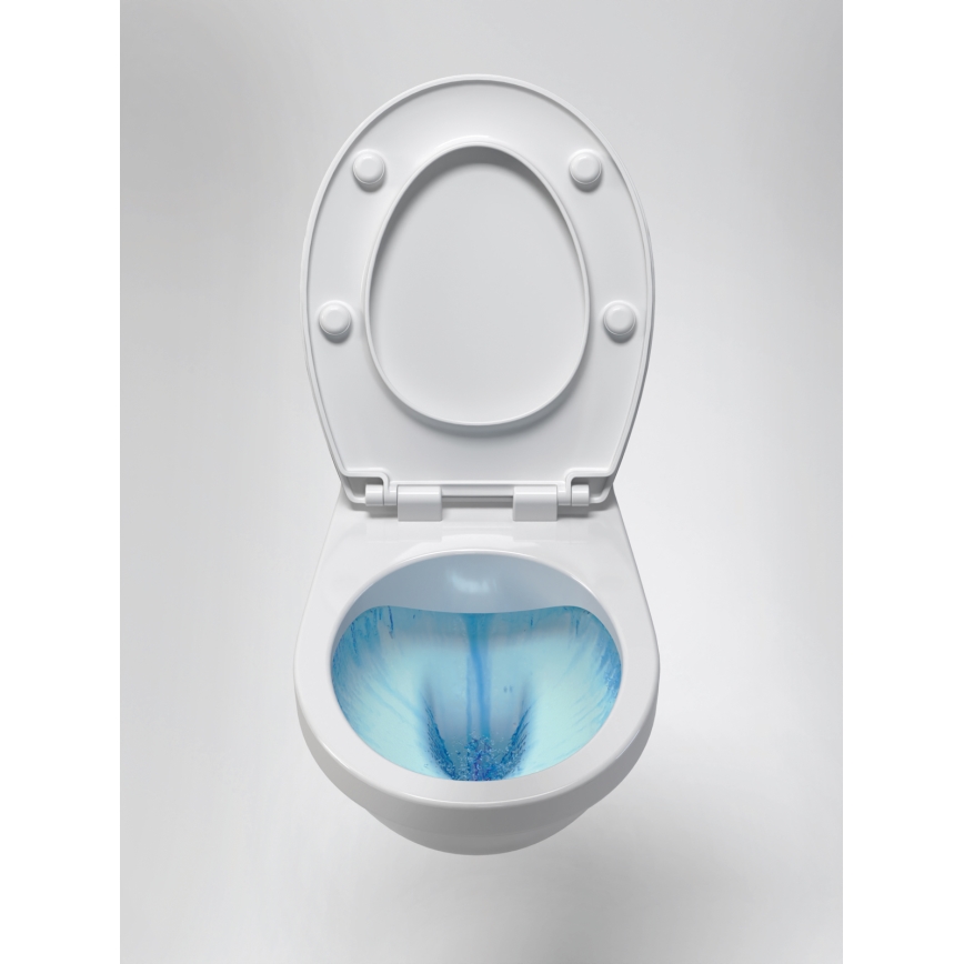 Ideal Standard W331301 - SIMPLICITY Rimless wall-hung toilet, ceramic/white