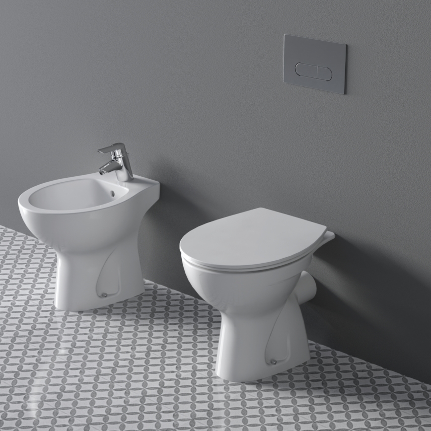 Ideal Standard W333101 - EUROVIT Floor-standing Toilet ceramic/white