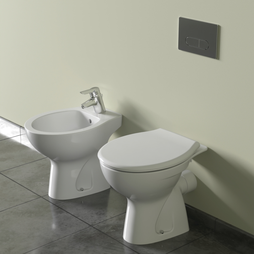 Ideal Standard W333101 - EUROVIT Floor-standing Toilet ceramic/white