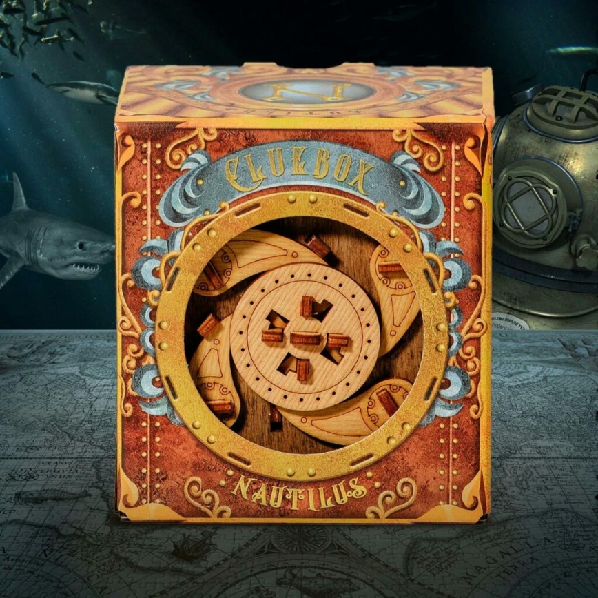 iDventure - Wooden puzzle Captain Nemo's Nautilus escape room