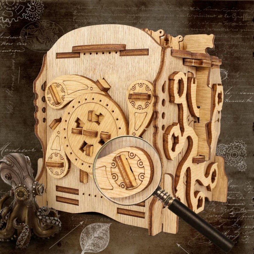 iDventure - Wooden puzzle Captain Nemo's Nautilus escape room