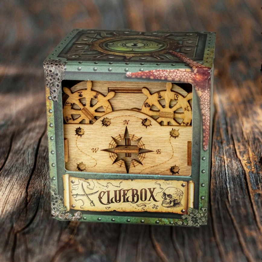 iDventure - Wooden puzzle Davy Jones' box