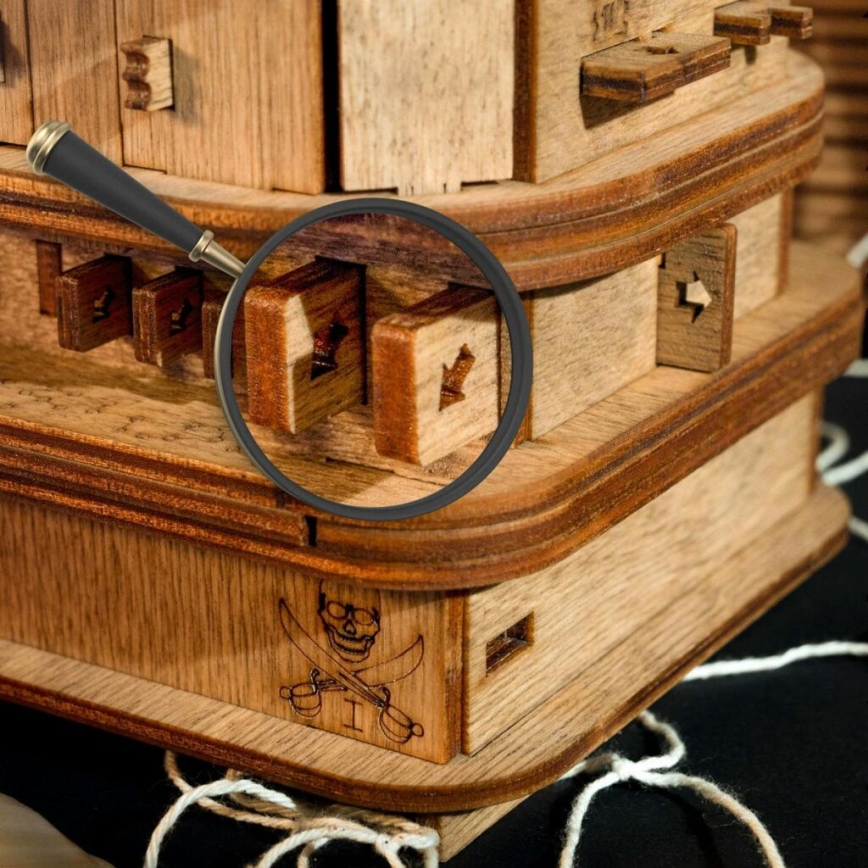 iDventure - Wooden puzzle Davy Jones' box