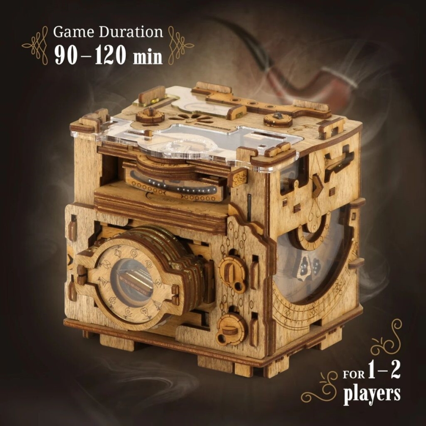 iDventure - Wooden puzzle Escape room Sherlock's Camera