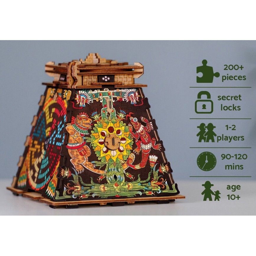 iDventure - Wooden puzzle Sun Pyramid