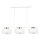 IGNIA Cable Pendant Light 3xE27/60W/230V White