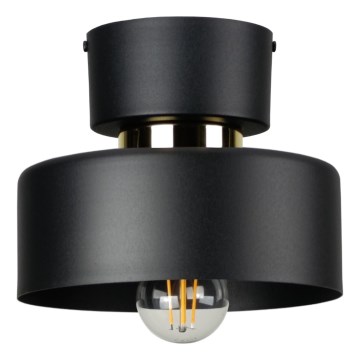 IGNIA Ceiling Light 1x E27/60W/230V Black/Gold